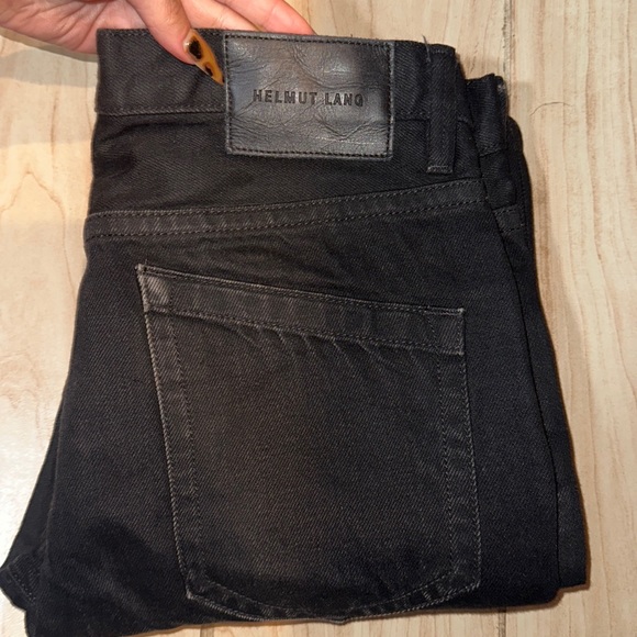 Helmut Lang Denim - HELMUT LANG BLACK HIGH WAIST JEAN SIZE 29
